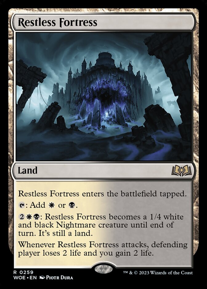 Fortaleza Inquieta / Restless Fortress - Magic: The Gathering - MoxLand
