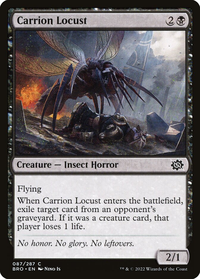 Gafanhoto Necrófago / Carrion Locust - Magic: The Gathering - MoxLand