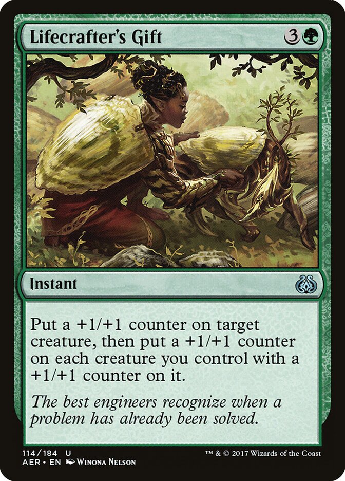 Dádiva da Vivideira / Lifecrafter's Gift - Magic: The Gathering - MoxLand