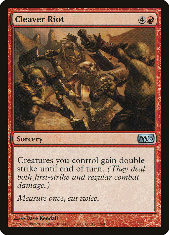 Revolta do Cutelo / Cleaver Riot - Magic: The Gathering - MoxLand