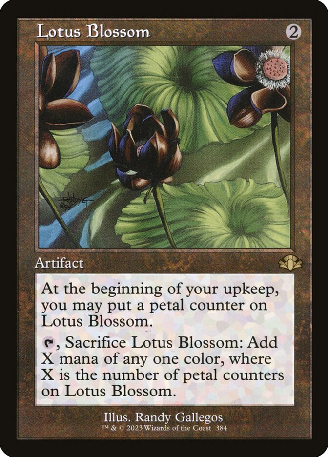 Flor de Lótus / Lotus Blossom - Magic: The Gathering - MoxLand