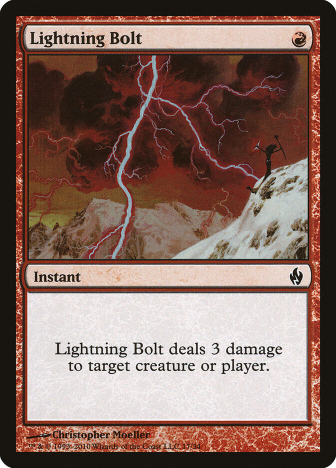 Raio / Lightning Bolt - Magic: The Gathering - MoxLand
