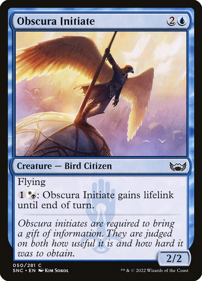 Iniciada dos Obscura / Obscura Initiate - Magic: The Gathering - MoxLand