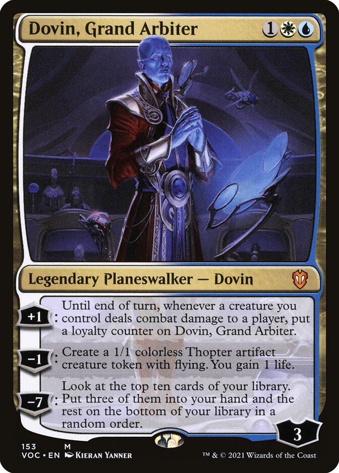 Dovin, Grão-árbitro / Dovin, Grand Arbiter - Magic: The Gathering - MoxLand