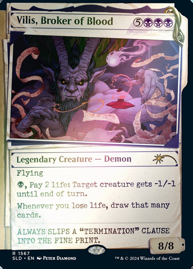 Vilis, Negociante de Sangue / Vilis, Broker of Blood - Magic: The Gathering - MoxLand