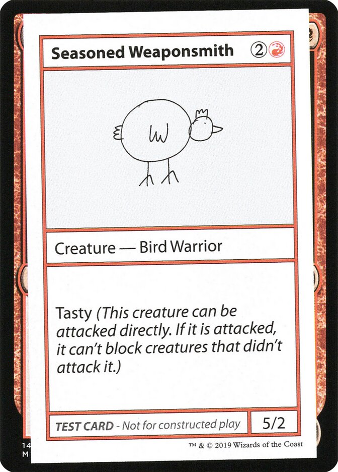 Seasoned Weaponsmith - Magic: The Gathering - MoxLand
