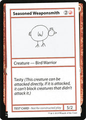 Seasoned Weaponsmith - Magic: The Gathering - MoxLand