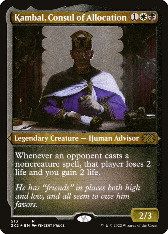 Kambal, Cônsul da Alocação / Kambal, Consul of Allocation - Magic: The Gathering - MoxLand