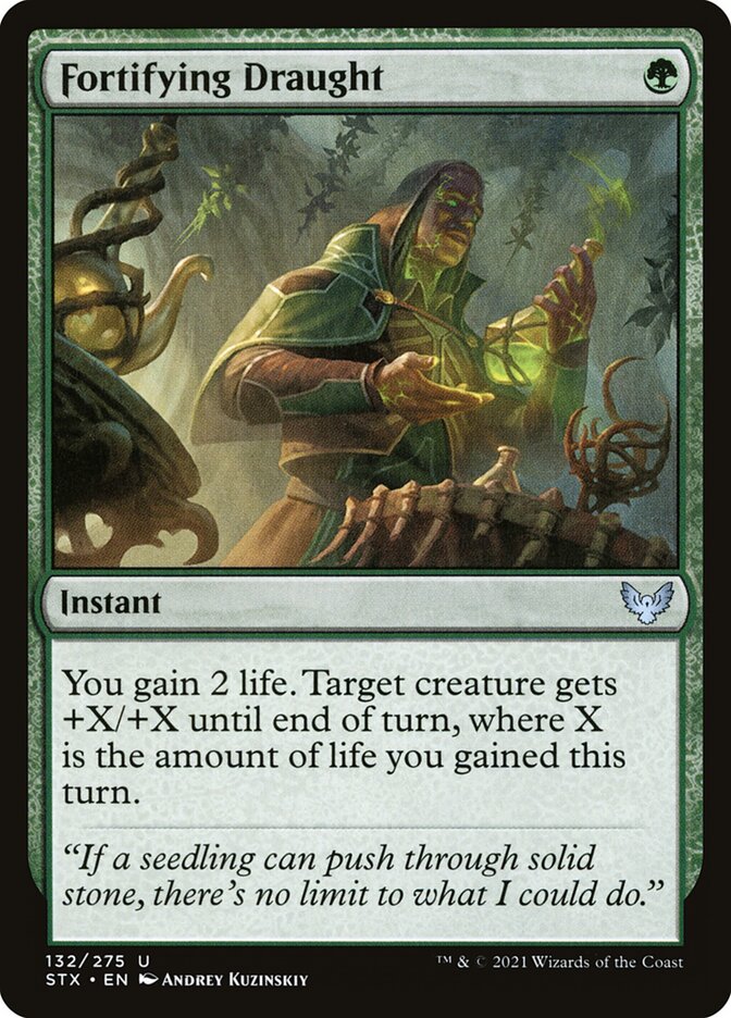 Poção Fortificante / Fortifying Draught - Magic: The Gathering - MoxLand