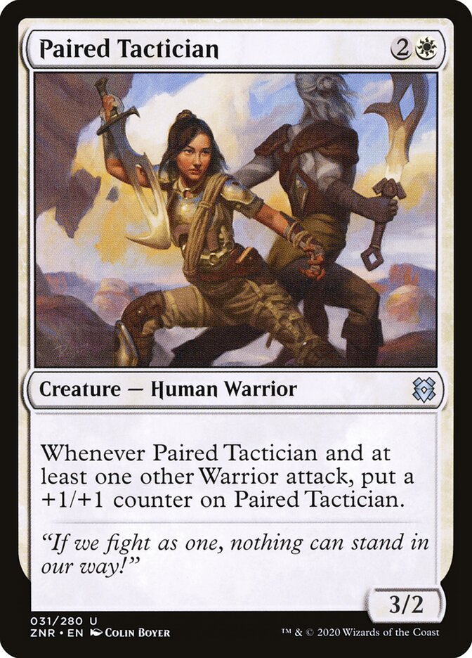 Tática Emparceirada / Paired Tactician - Magic: The Gathering - MoxLand
