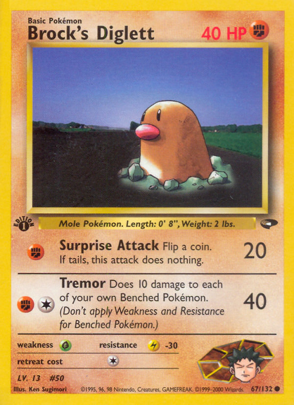 Brock's Diglett - MoxLand - MoxLand