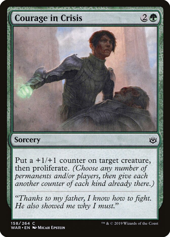 Coragem na Crise / Courage in Crisis - Magic: The Gathering - MoxLand