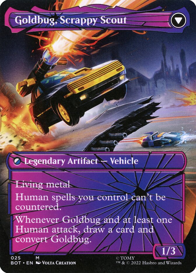 Goldbug, Aliado da Humanidade / Goldbug, Humanity's Ally - Magic: The Gathering - MoxLand