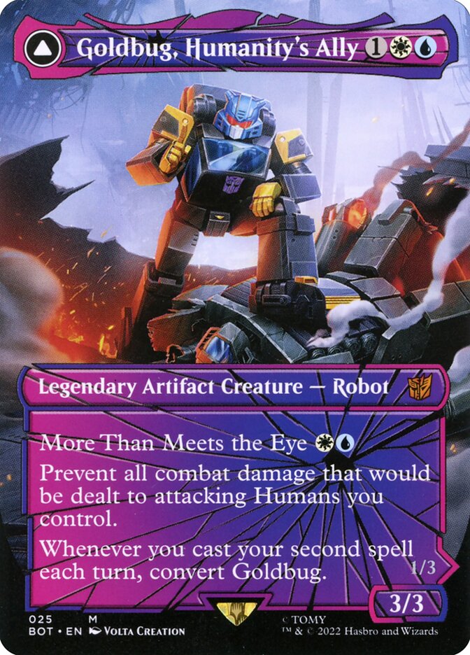Goldbug, Aliado da Humanidade / Goldbug, Humanity's Ally - Magic: The Gathering - MoxLand