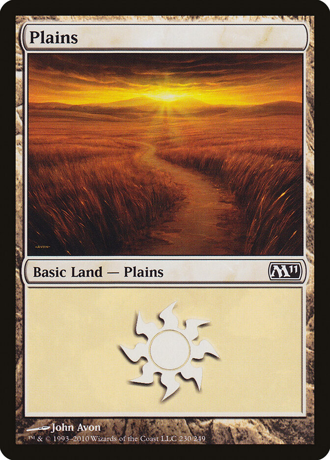 Planície / Plains - Magic: The Gathering - MoxLand