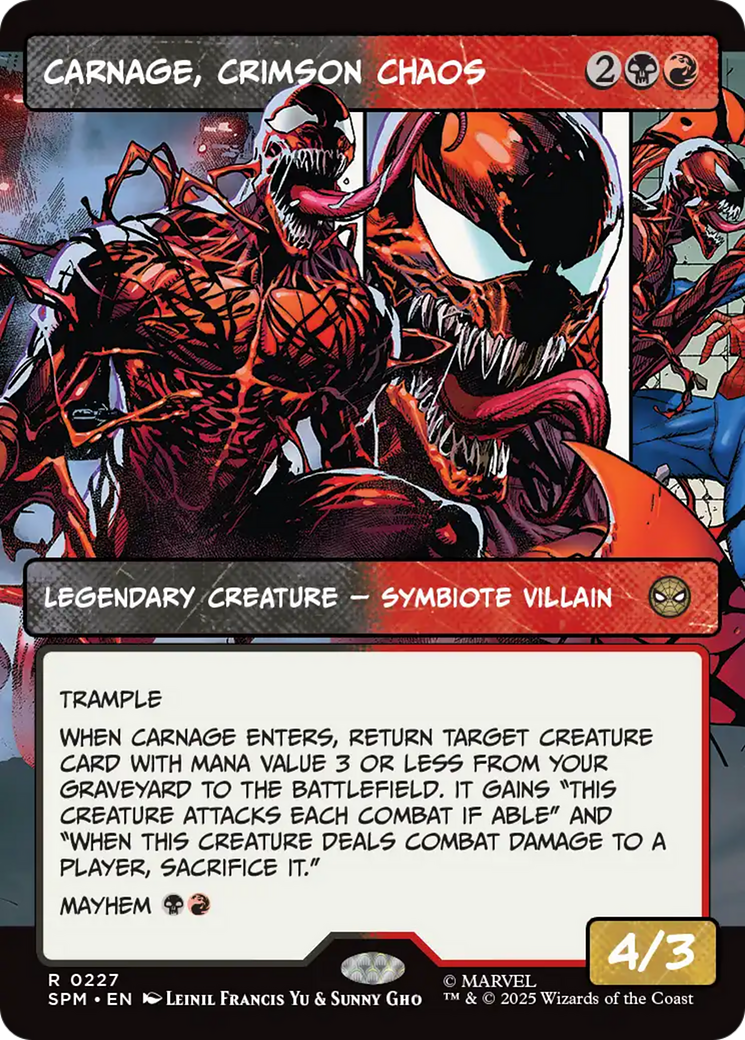 Carnage, Crimson Chaos - Magic: The Gathering - MoxLand