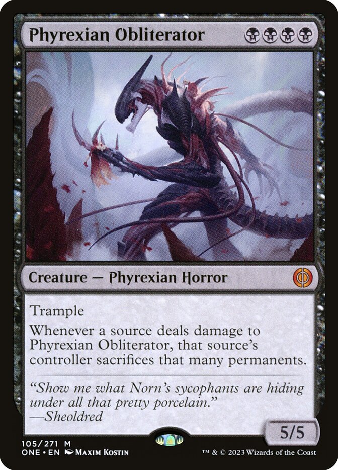 Obliterador Phyrexiano / Phyrexian Obliterator - Magic: The Gathering - MoxLand