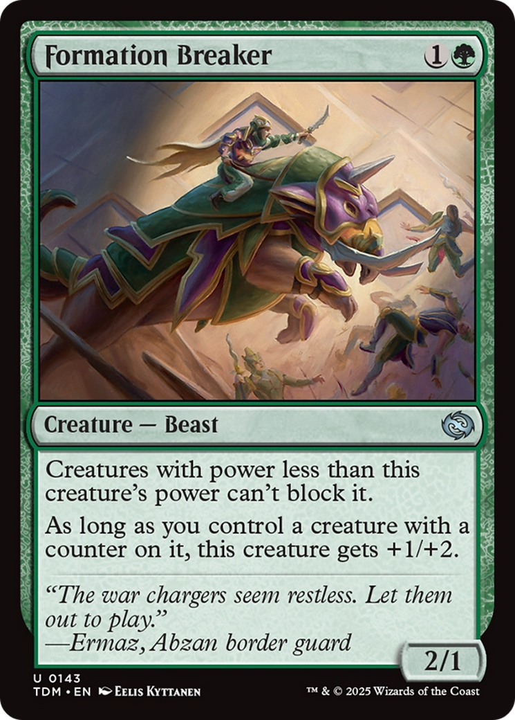 Quebrador de Formações / Formation Breaker - Magic: The Gathering - MoxLand
