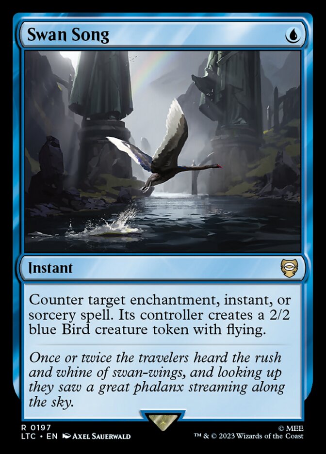 Canção do Cisne / Swan Song - Magic: The Gathering - MoxLand