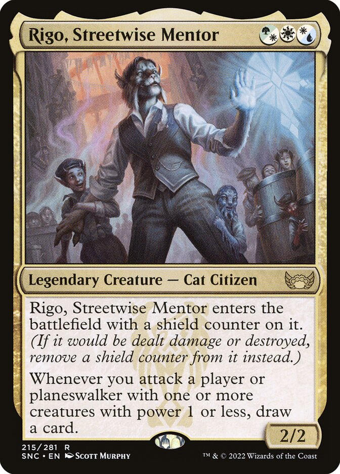 Rigo, Mentor de Malandragem / Rigo, Streetwise Mentor - Magic: The Gathering - MoxLand