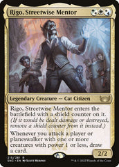 Rigo, Mentor de Malandragem / Rigo, Streetwise Mentor - Magic: The Gathering - MoxLand