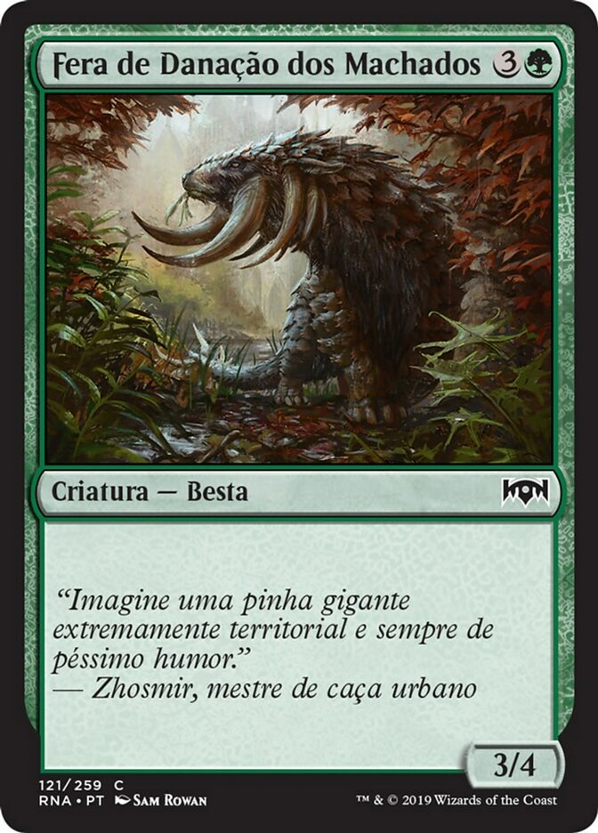 Fera de Danação dos Machados / Axebane Beast - Magic: The Gathering - MoxLand