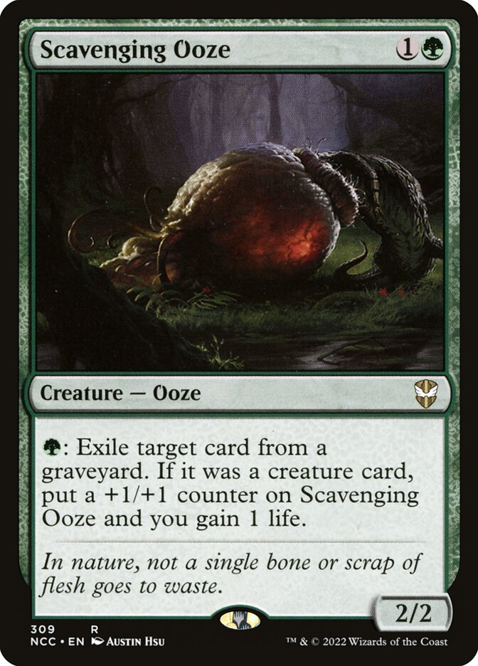 Lodo Necrófago / Scavenging Ooze - Magic: The Gathering - MoxLand