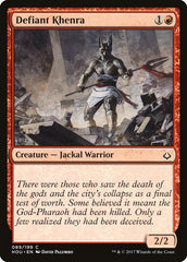 Khenra Audaz / Defiant Khenra - Magic: The Gathering - MoxLand