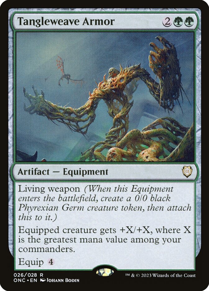 Armadura Emaranhada / Tangleweave Armor - Magic: The Gathering - MoxLand