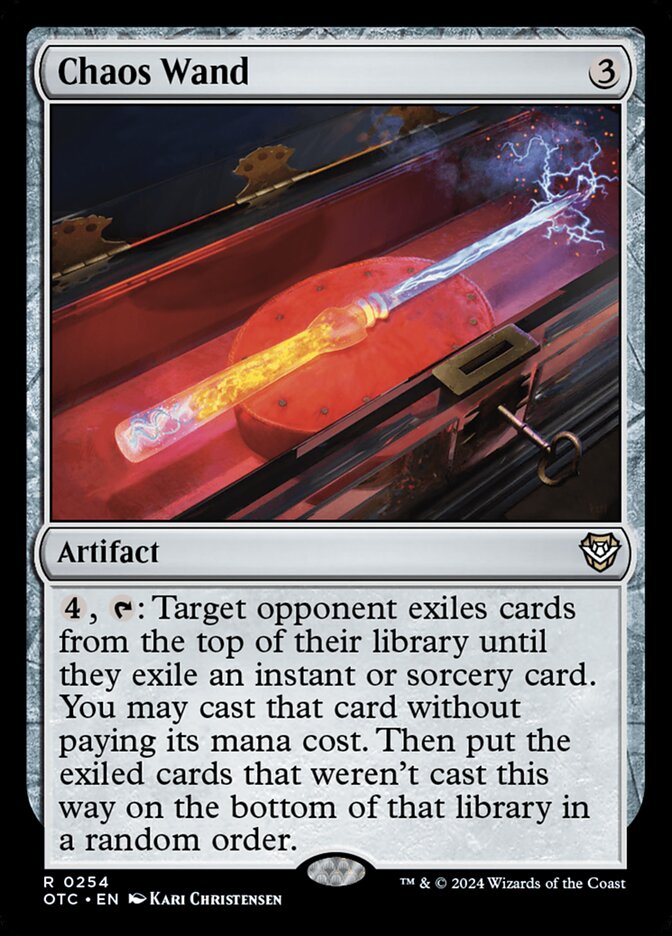 Varinha do Caos / Chaos Wand - Magic: The Gathering - MoxLand