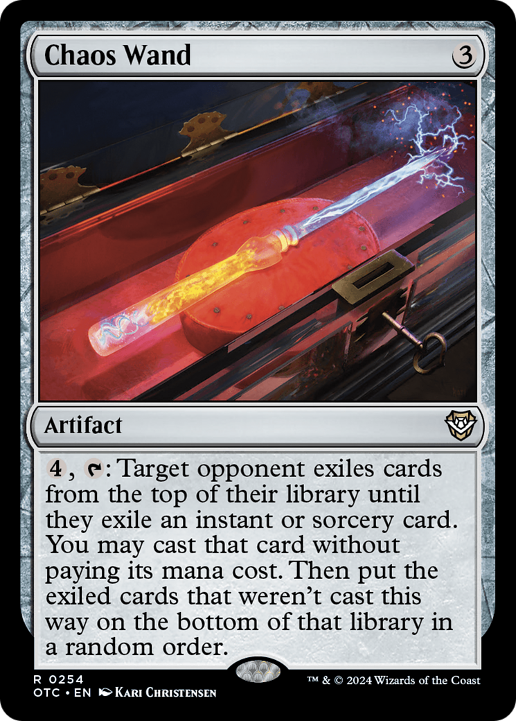 Varinha do Caos / Chaos Wand - Magic: The Gathering - MoxLand