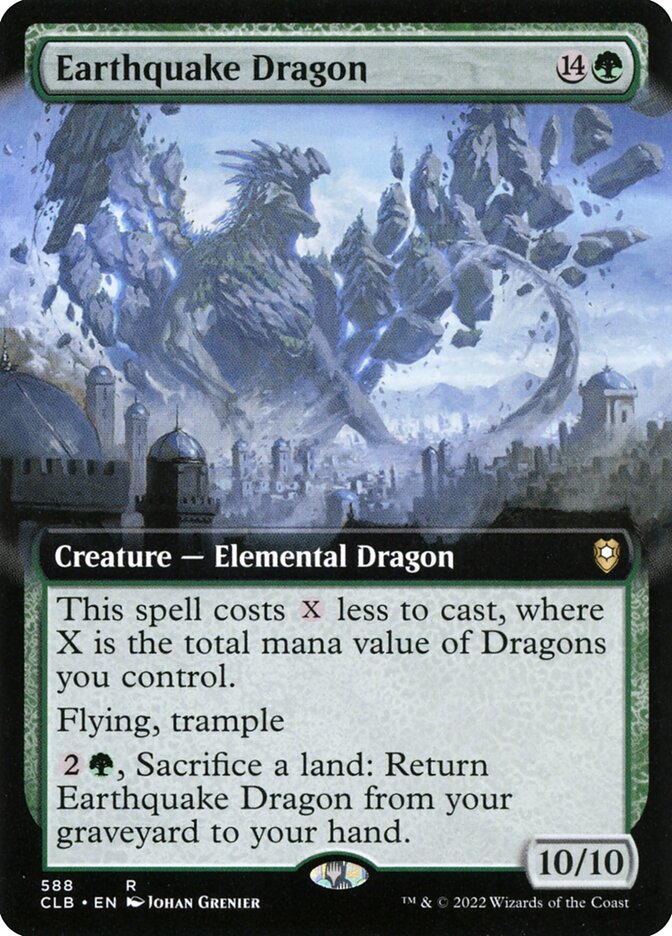 Dragão do Terremoto / Earthquake Dragon - Magic: The Gathering - MoxLand