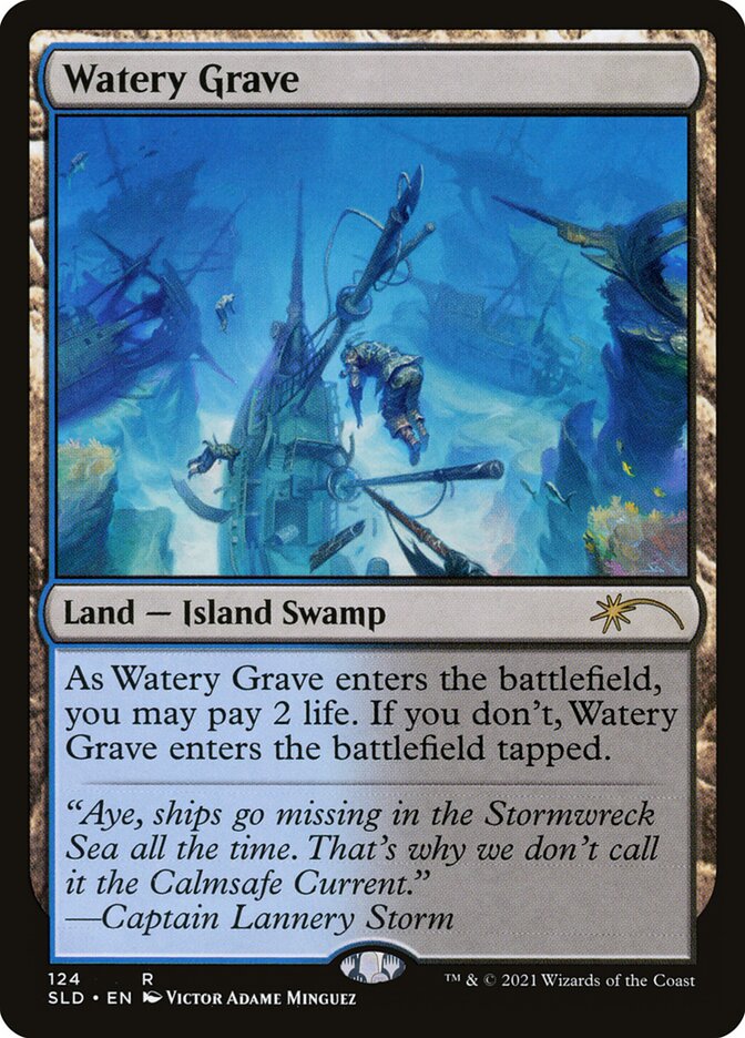 Túmulo Aquático / Watery Grave - Magic: The Gathering - MoxLand