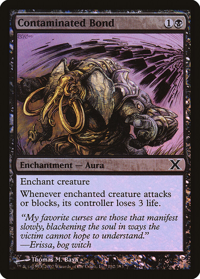 Elo Contaminado / Contaminated Bond - Magic: The Gathering - MoxLand