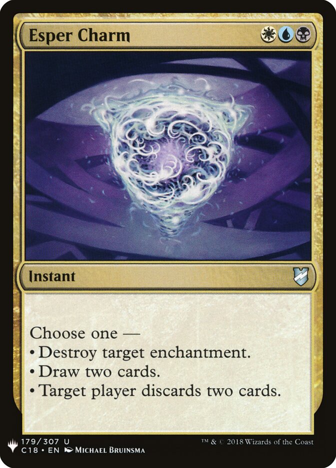 Medalhão de Esper / Esper Charm - Magic: The Gathering - MoxLand