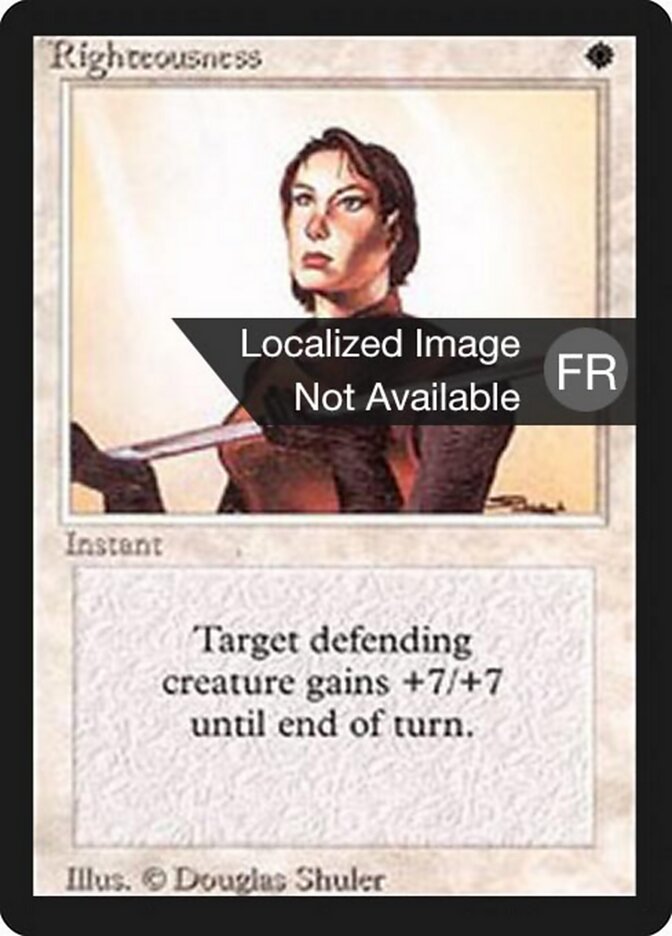 Integridade / Righteousness - Magic: The Gathering - MoxLand