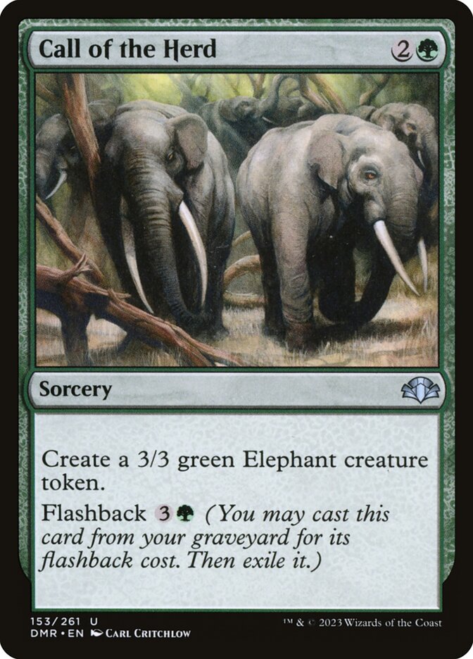 Chamado do Rebanho / Call of the Herd - Magic: The Gathering - MoxLand