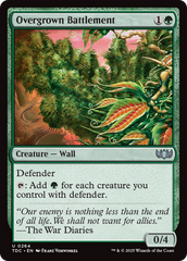 Ameia Encoberta / Overgrown Battlement - Magic: The Gathering - MoxLand