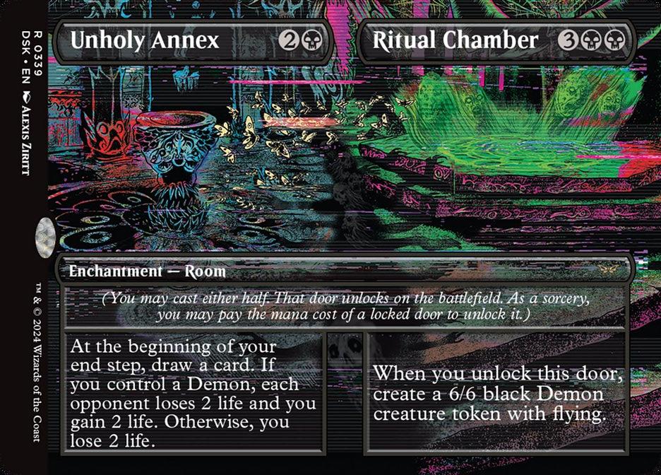 Anexo Profano / Câmara Ritualística / Unholy Annex / Ritual Chamber - Magic: The Gathering - MoxLand