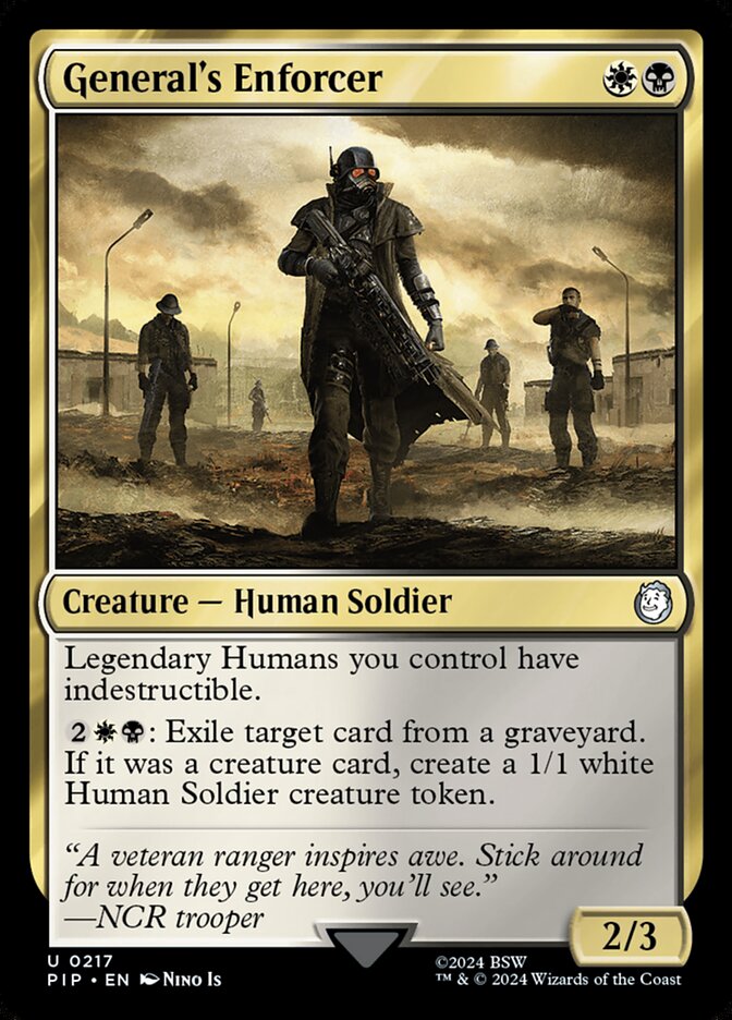 Impositor do General / General's Enforcer - Magic: The Gathering - MoxLand