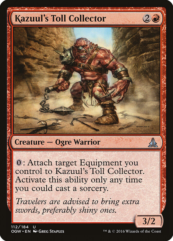 Coletor de Pedágio de Kazuul / Kazuul's Toll Collector - Magic: The Gathering - MoxLand