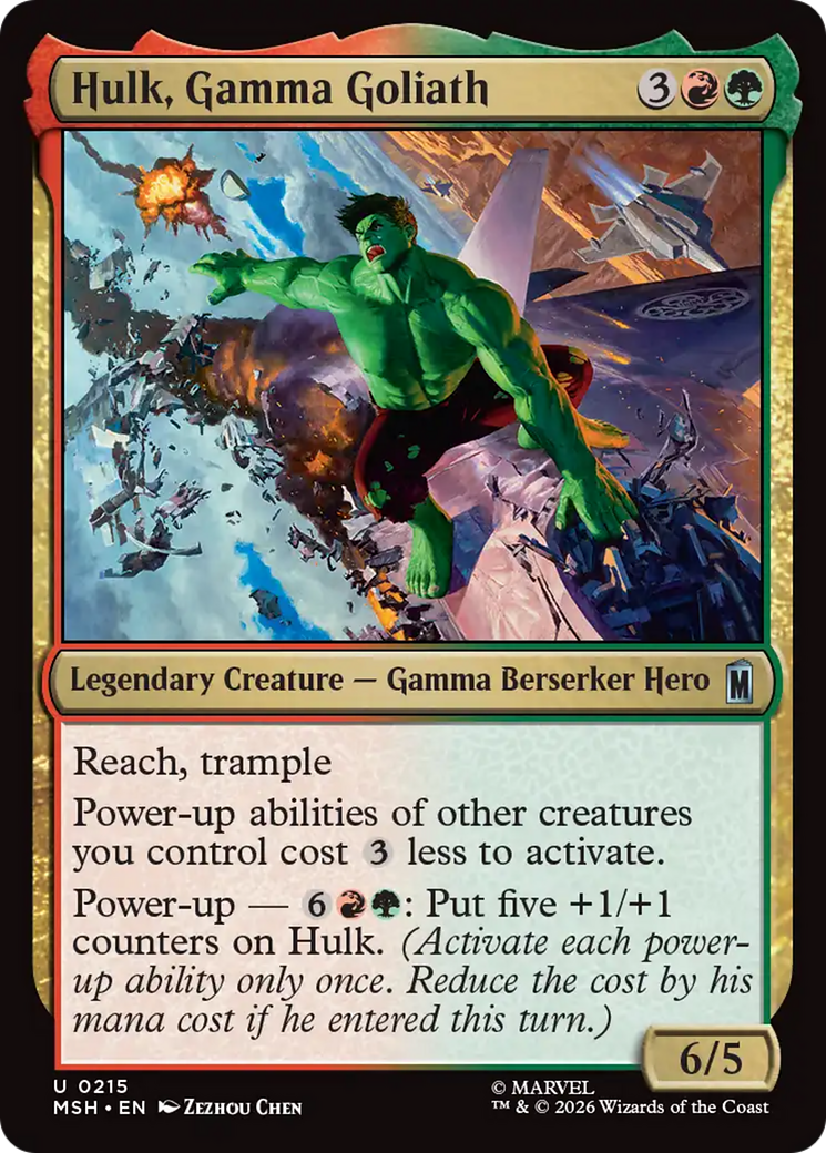 Hulk, Gamma Goliath - Magic: The Gathering - MoxLand