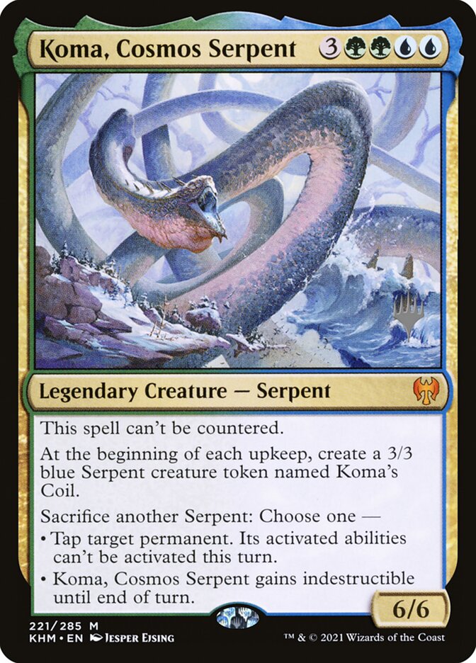 Koma, Serpente Cósmica / Koma, Cosmos Serpent - Magic: The Gathering - MoxLand