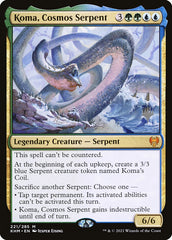 Koma, Serpente Cósmica / Koma, Cosmos Serpent - Magic: The Gathering - MoxLand