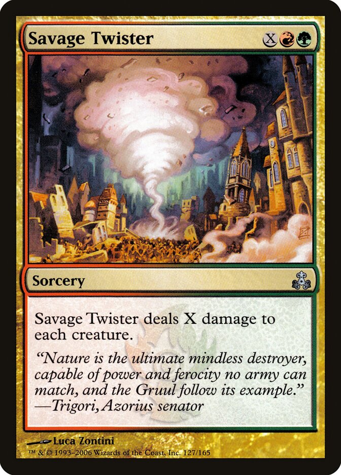 Tornado Selvagem / Savage Twister - Magic: The Gathering - MoxLand