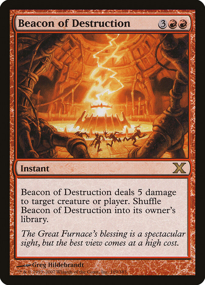 Guia da Destruição / Beacon of Destruction - Magic: The Gathering - MoxLand