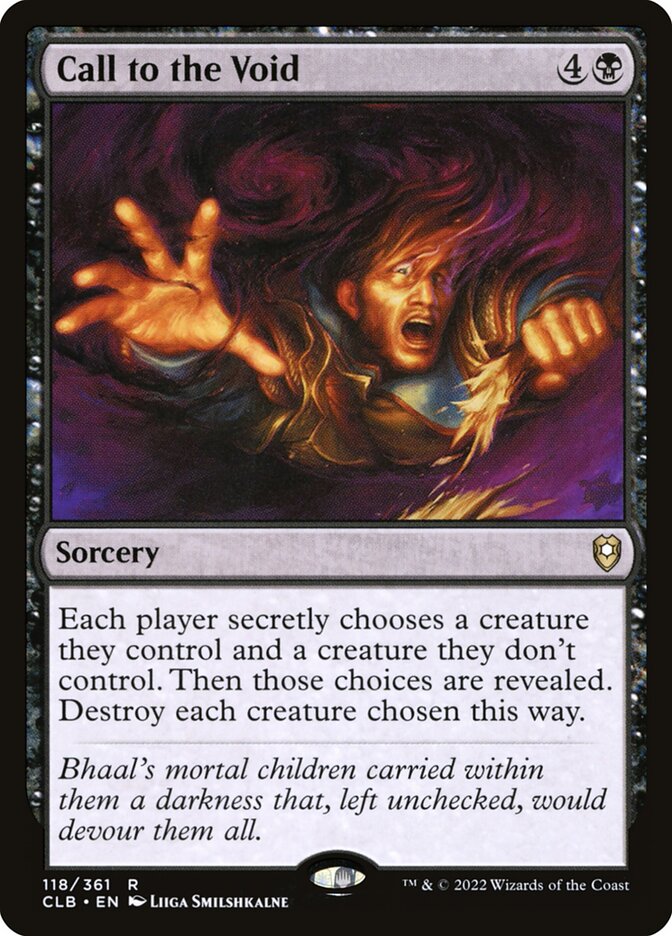 Chamado ao Vazio / Call to the Void - Magic: The Gathering - MoxLand