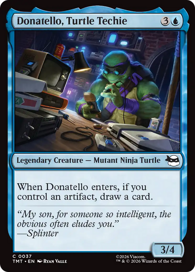 Donatello, Turtle Techie - Magic: The Gathering - MoxLand