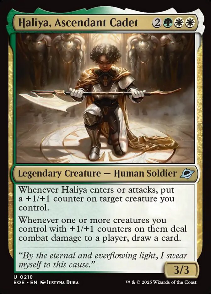 Haliya, Cadete Ascendente / Haliya, Ascendant Cadet - Magic: The Gathering - MoxLand