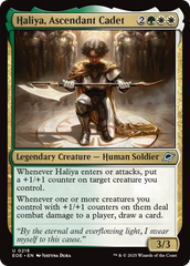 Haliya, Cadete Ascendente / Haliya, Ascendant Cadet - Magic: The Gathering - MoxLand